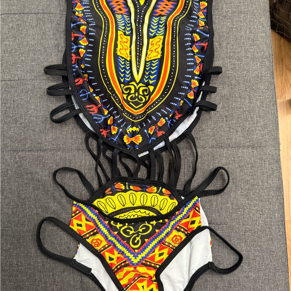 Tribal Print One Piece